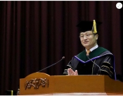 광주보건대 학위수여식..서해현 신임 이사장 1억 원 기탁
